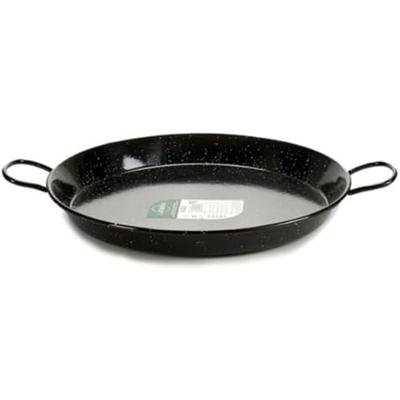 Pan La Dehesa Zwart Geëmailleerd Staal Ø 42 cm 54 x 6 x 42 cm (6 Stuks)