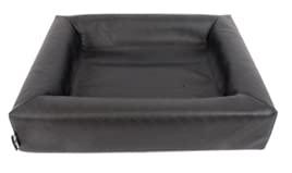 BIA BED HONDENMAND ORIGINAL SQUARE ZWART BIA-7 120X100X15 CM