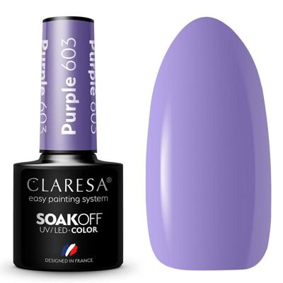 Claresa uv/led gellak 5ml purple 603 funfair