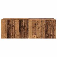 Tv-meubels 2 st wandgemonteerd 60x30x41 cm oud houtkleurig - thumbnail