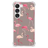 Samsung Galaxy S23 Case Anti-shock Flamingo - thumbnail