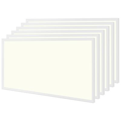 Velvalux Lumis LED Panelen 30x60cm 6-Pack - 24W Natuurlijk Wit 4000K