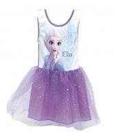 Disney verkleedjurk Frozen meisjes polyester paars/blauw mt 128 - thumbnail