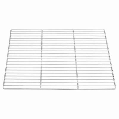 VidaXL Grillrooster zilver 60 x 40 cm roestvrij staal