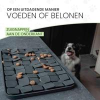 Eat Slow Live Longer Lick Mat Dimensions Flower Green - thumbnail