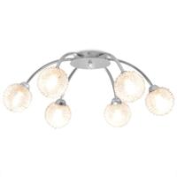 Plafondlamp met 6 LED-lampen G9 240 W - thumbnail