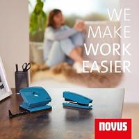 Novus Office 025-0654 Bureauperforator B 220 COLOR ID 2.0 Petrol 20 vel (80 g/m²) - thumbnail