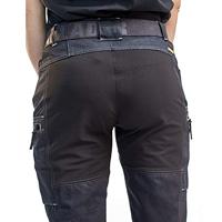 Blåkläder Dames Service werkbroek stretch 71591142 | Zwart | Maat 48 - 7330509485835 - thumbnail