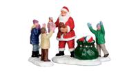 Lemax it´s santa!, s/3 kerstdorp figuur type 5 2015 - thumbnail