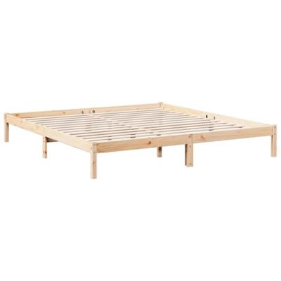Bedframe extra lang zonder matras massief grenenhout 180x220 cm Bedframe extra lang zonder matras massief grenenhout 180x220 cm