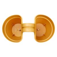 Elho vibia campana flower twin 21 honinggeel - thumbnail