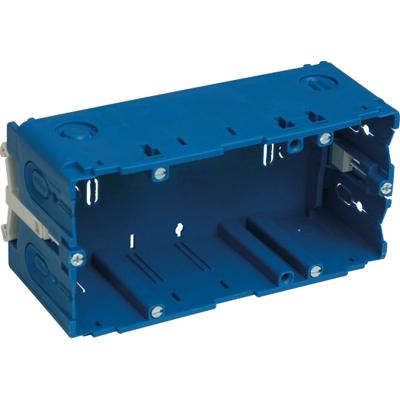 Dubbele inbouwdoos voor wandgoot Dubbele inbouwdoos voor wandgoot