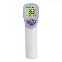 Esperanza ECT002 digitale lichaams thermometer Thermometer met remote sensing Paars, Wit Oor, Voorhoofd, Oraal, Rectaal, Onderarm Knoppen - thumbnail