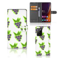 Samsung Galaxy Note20 Ultra | Book Cover | Druiven - thumbnail