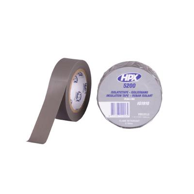 HPX pvc isolatietape | grijs | 19mm x 10m - ig1910 - ig1910 HPX pvc isolatietape | grijs | 19mm x 10m - ig1910 - ig1910