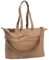Newlooxs - new looxs laptoptas leer verla cognac 21 liter - thumbnail