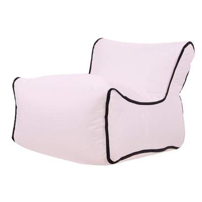 Waterdichte mini opblaasbare baby zetels SofaChair meubilair Bean Bag zetel kussen (witte zetel)