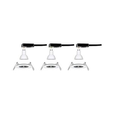 Paulmann 92980 LED-inbouwlamp Set van 3 stuks LED GU10 19.5 W Wit (mat) Paulmann 92980 LED-inbouwlamp Set van 3 stuks LED GU10 19.5 W Wit (mat)