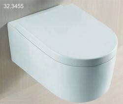 Wiesbaden Arco wandcloset + zitting diepspoel wit