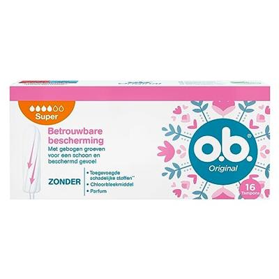 O.b. o.b. Tampons Super - 16 stuks - thumbnail