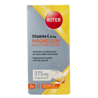 Bruistabletten vit C + magnesium duopack 24 Bruistabletten - thumbnail