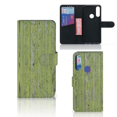 Alcatel 1S 2020 | Book Style Case | Green Wood