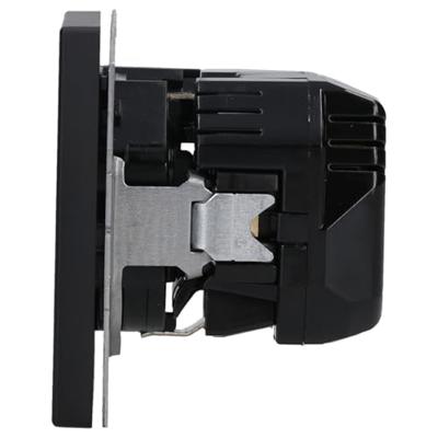 JUNG LS 1520-15 CA SWM wandcontactdoos LS990 grafiet mat zwart USB en USB-C