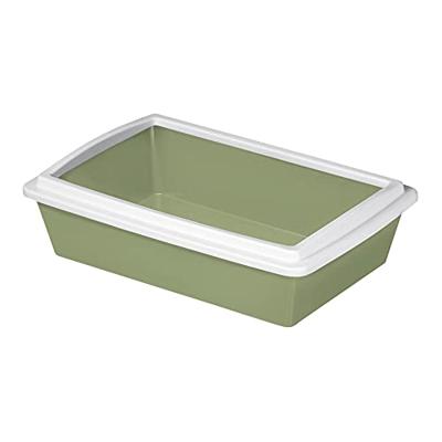 Kattenbak met rand 51x35x13cm op kleur gesorteerd