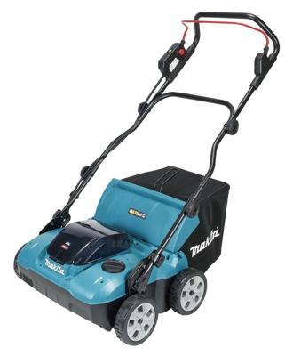 Makita UV001GZ Verticuteermachine Accu Zonder accu, Zonder lader Werkbreedte 38 cm