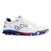 Joma Top Flex Rebound Zaalvoetbalschoenen (IN) Wit Blauw Rood Felblauw - thumbnail