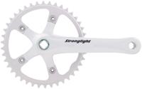 STRONGLIGHT crankstel "impact" crankset strongl.impact anodized silver - thumbnail