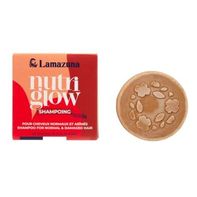 Lamazuna Shampoo bar normaal haar - nutriglow 70 Gram