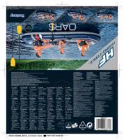 Bestway Hydro-Force PVC peddels 124 cm Vrije tijd 62015 - thumbnail