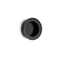 Mariani Schuifdeurkom rond Stylus 65 mm - mat zwart - thumbnail