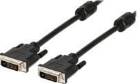 Nedis CCGB32000BK20 Dvi-kabel Dvi-d 24+1-pins Male - Dvi-d 24+1-pins Male 2,0 M Zwart - thumbnail