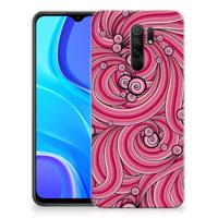 Xiaomi Redmi 9 | Hoesje maken | Swirl Pink - thumbnail