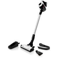 Bosch Serie 6 BCS61113 steelstofzuiger & elektrische bezem Batterij/Accu Droog Hygiënefilter Zakloos 0,3 l Zwart, Wit 2,5 Ah - thumbnail