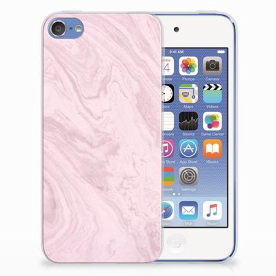 Apple iPod Touch 5 | 6 | TPU | Siliconen hoesje | Marble Pink - Origineel Cadeau Vriendin