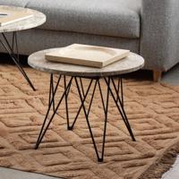 Bendt Ronde Salontafel 'Nadia' Marmer, 55cm - thumbnail