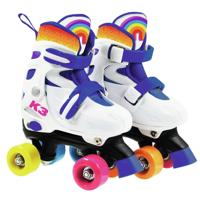 K3 rolschaatsen regenboog - maat 30/33 - thumbnail