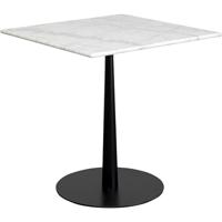 Kare Design Bistrot Capri Eettafel wit marmer 70x70cm - thumbnail