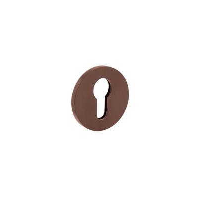 Olivari Cilinderrozet rond brons mat titaan PVD Olivari Cilinderrozet rond brons mat titaan PVD