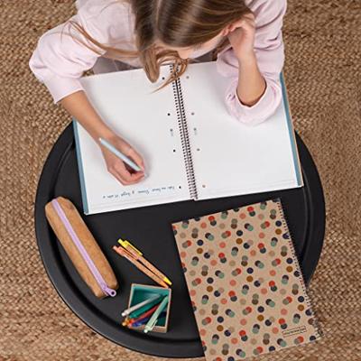 Miquelrius Notitieboek - eco confetti - a4 gelinieerd - 80 blz