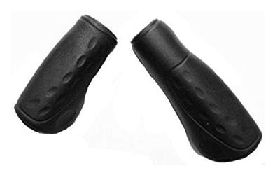 Westphal fiets handvat #436 softgrip 92/122mm - zwart