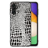 Samsung Galaxy A13 5G | A04s Dierenprint Telefoonhoesje Slangenprint - thumbnail