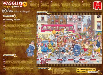 Jumbo Wasgij Retro Original 3 puzzel Werk aan de weg - 1000 stukjes