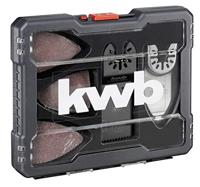 kwb 709890 Schuur- en polijstapparaat 14-delig - thumbnail