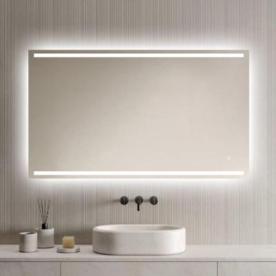 LoXa - Badkamerspiegel Felix met LED 120x70cm - Dimbaar - Anti-condens - Direct & Indirect licht - Geheugenfunctie - Energiezuinig - Eenvoudige installatie