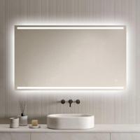 LoXa - Badkamerspiegel Felix met LED 120x70cm - Dimbaar - Anti-condens - Direct & Indirect licht - Geheugenfunctie - Energiezuinig - Eenvoudige installatie - thumbnail