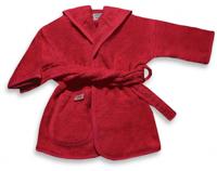 Funnies Badjas Junior Katoen Rood Maat 146/152 - thumbnail